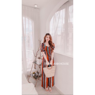 Set Đồ Bộ Nữ Lụa Thổ Cẩm Rút Dây Ngực Trẻ Trung, Cá Tính