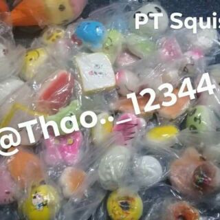 [Mã TOYDEC hoàn 20K xu đơn 50K] [GIẢM GIÁ] Combo 20 squishy 4-7-10cm{ảnh thật ở cuối}