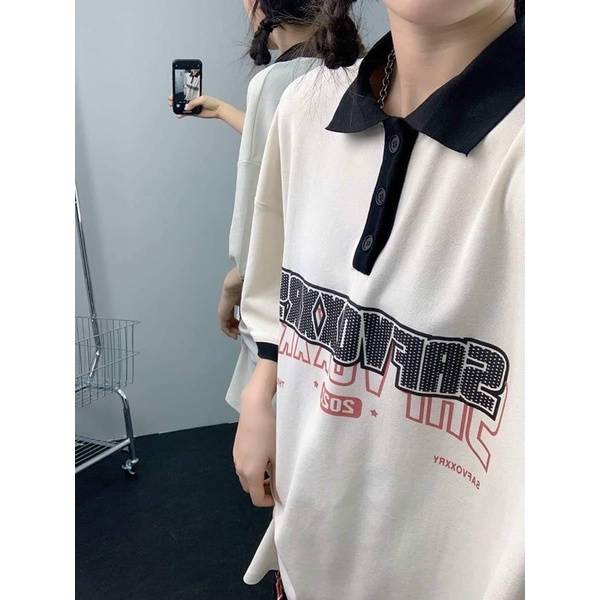 Áo polo Saff in 2 mặt KA6