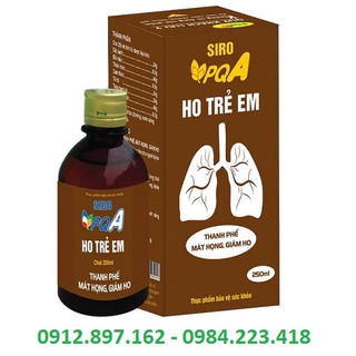 Siro pqa hen trẻ em 250ml