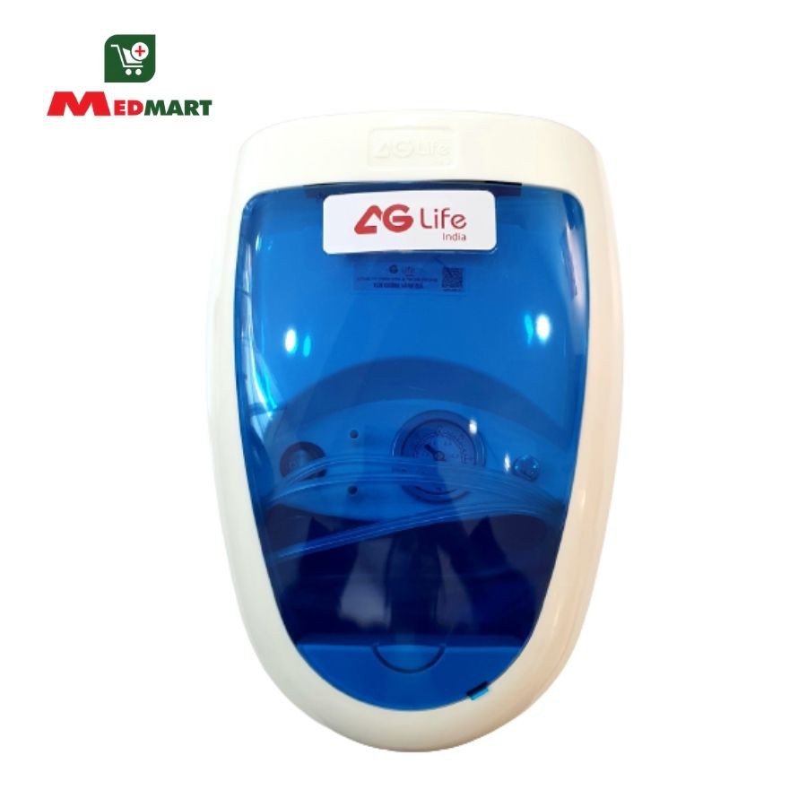 Máy Xông Hút Mũi Họng 2 Trong 1 AG Life Hi Baby Ấn Độ, Có Đồng Hồ Chính Áp Lực, Bảo Hành 08 Năm - Medmart