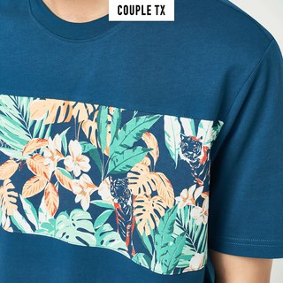 Áo Thun In Pattern Tiger Nam Couple TX MTS 1037