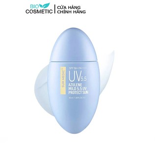 Kem Chống Nắng SUR.MEDIC+ Azulene Mild 5.5 UV Protect Sun SPF50+/PA+++ 50ml