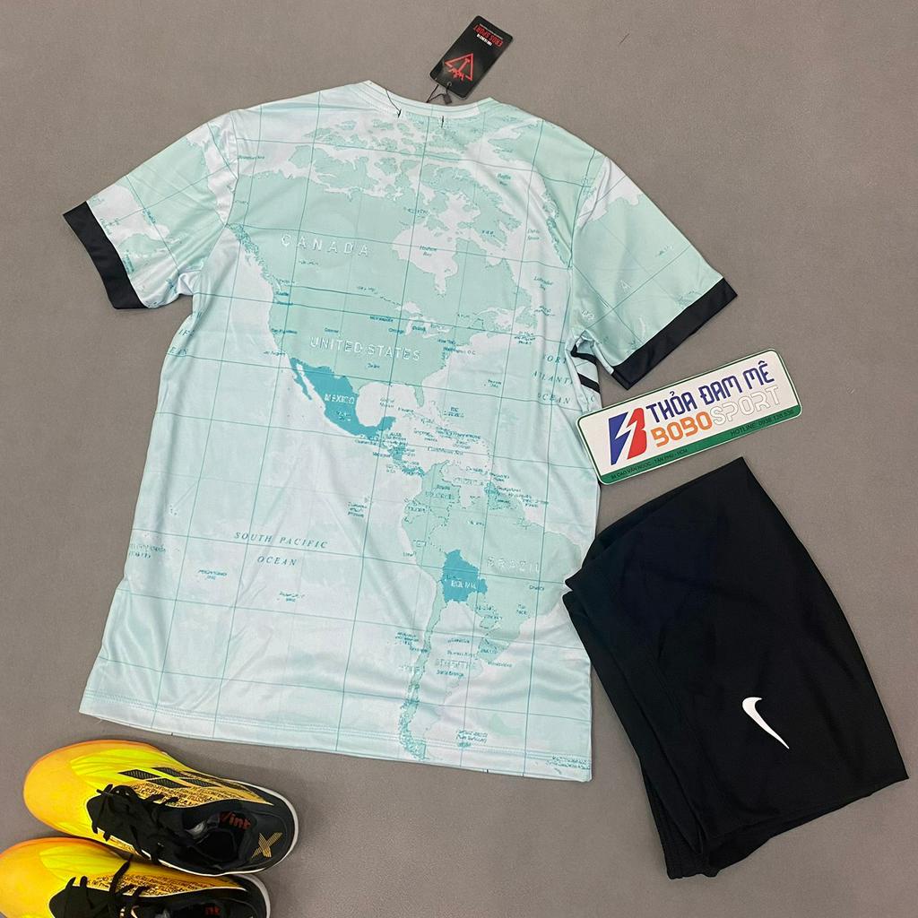 Bộ quần áo bóng đá clb Inter Milan xanh ngọc EROS 2023 FLG