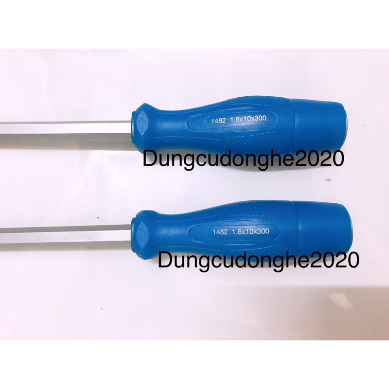 Tua vít đóng đầu bake đầu dẹp 10 x 300mm Kingtony 14810412,14821012