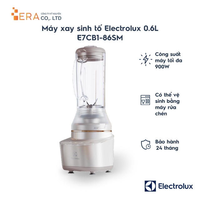 [Mã ELHA22 giảm 5% đơn 300K] Máy xay sinh tố Electrolux E7CB1-86SM 0.6L