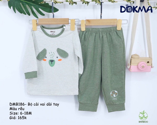 Bộ cài vai dài tay dokma DMB186