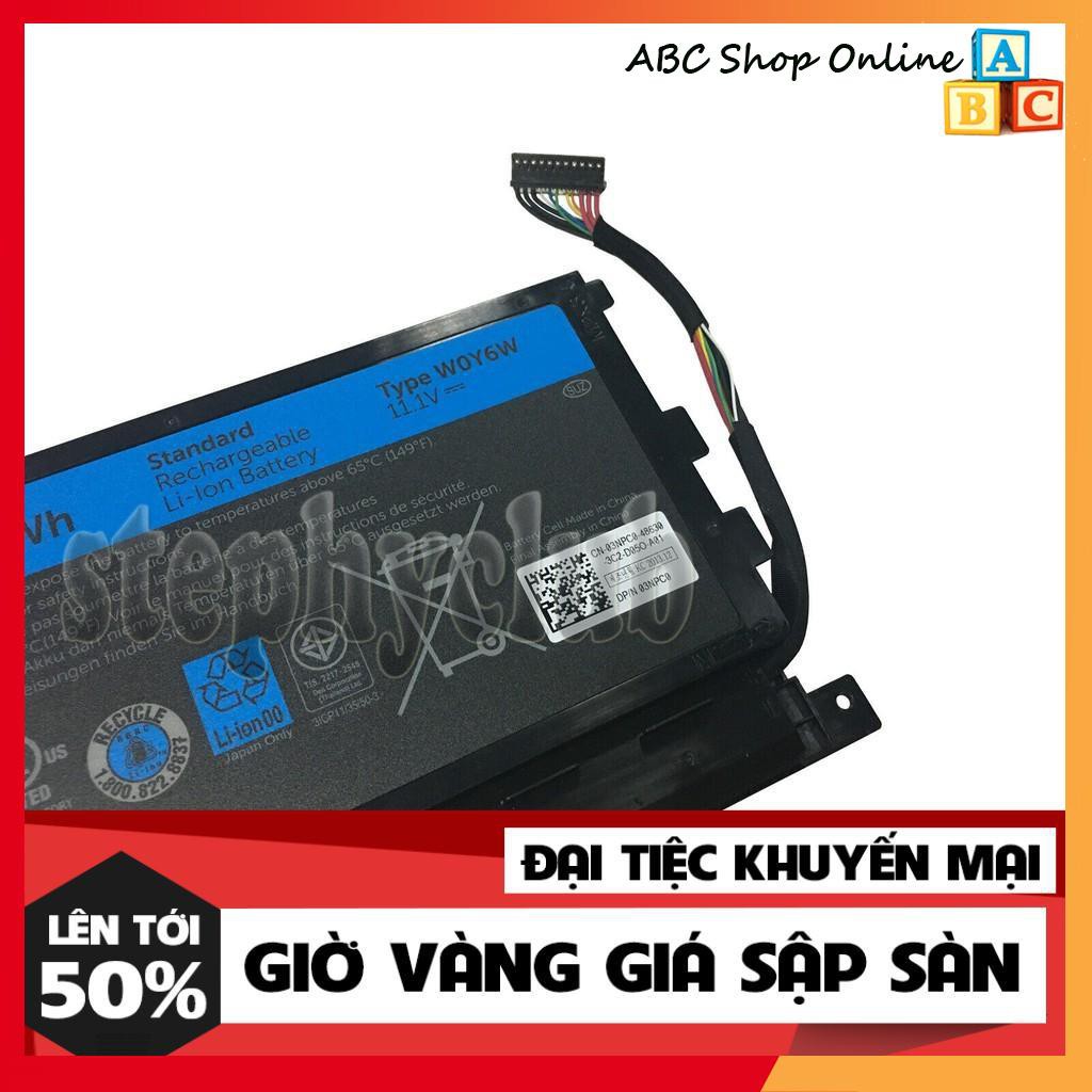 [Mã 253ELSALE hoàn 7% đơn 300K]  (HÀNG ZIN) Pin DELL L521, XPS 15-L521X W0Y6W 9F233 3NPC0 11.1V 65WH