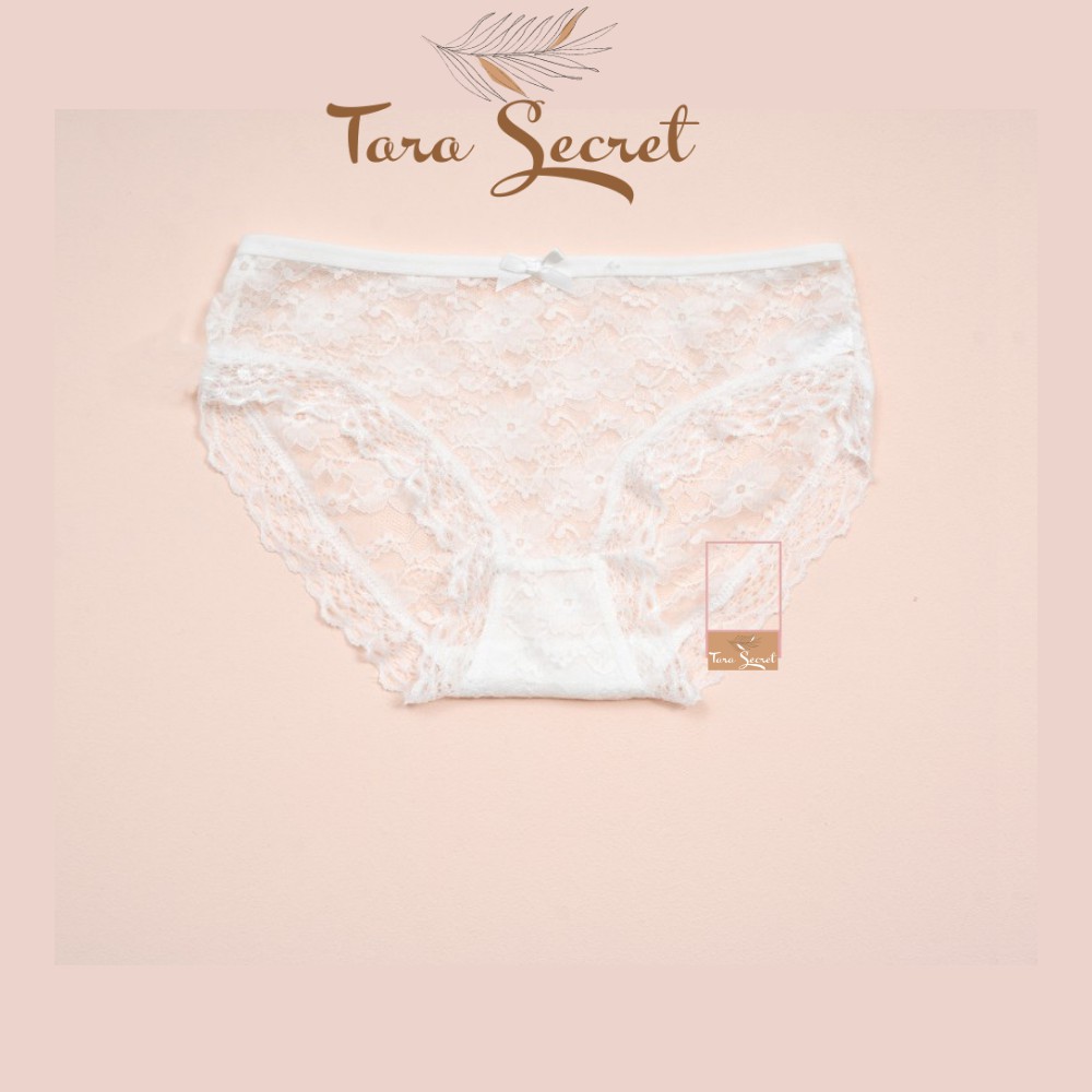 Quần lót ren gợi cảm sexy siêu mỏng xuyên thấu nhiều màu - TARA Secret - Quần lót coton, quần lót nâng mông