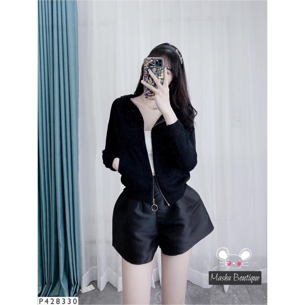 Áo khoác len nữ có mũ LS_ATN393
