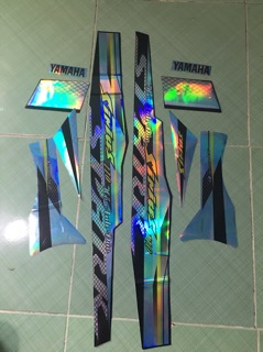 Tem sirius 110 spark xanh ngọc crom