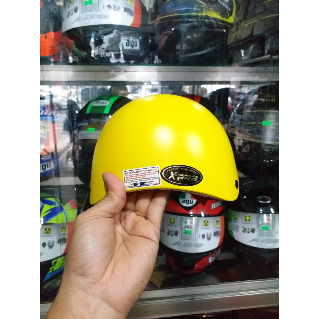 Mũ Bảo Hiểm [FREESHIP] Mũ Bảo Hiểm Con Vịt Bduck Cho Người Lớn Và Bé 5-10 tuổi-Đạt Chuẩn CR