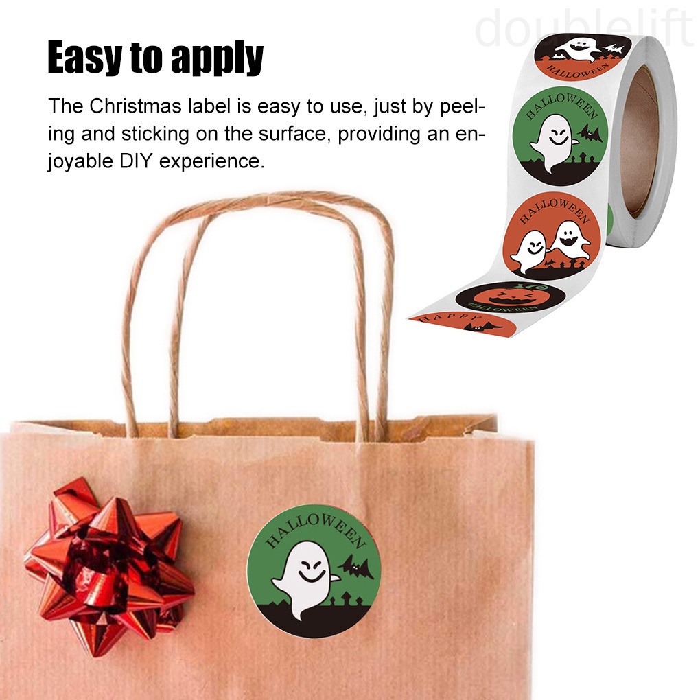 Nhãn dán trang trí album ảnh chủ đề giáng sinh tự dính