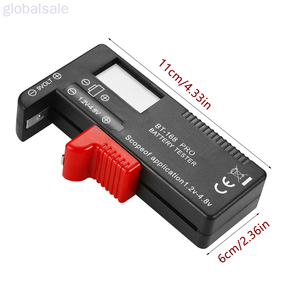 Máy kiểm tra dung lượng pin AA 1.5V 9V