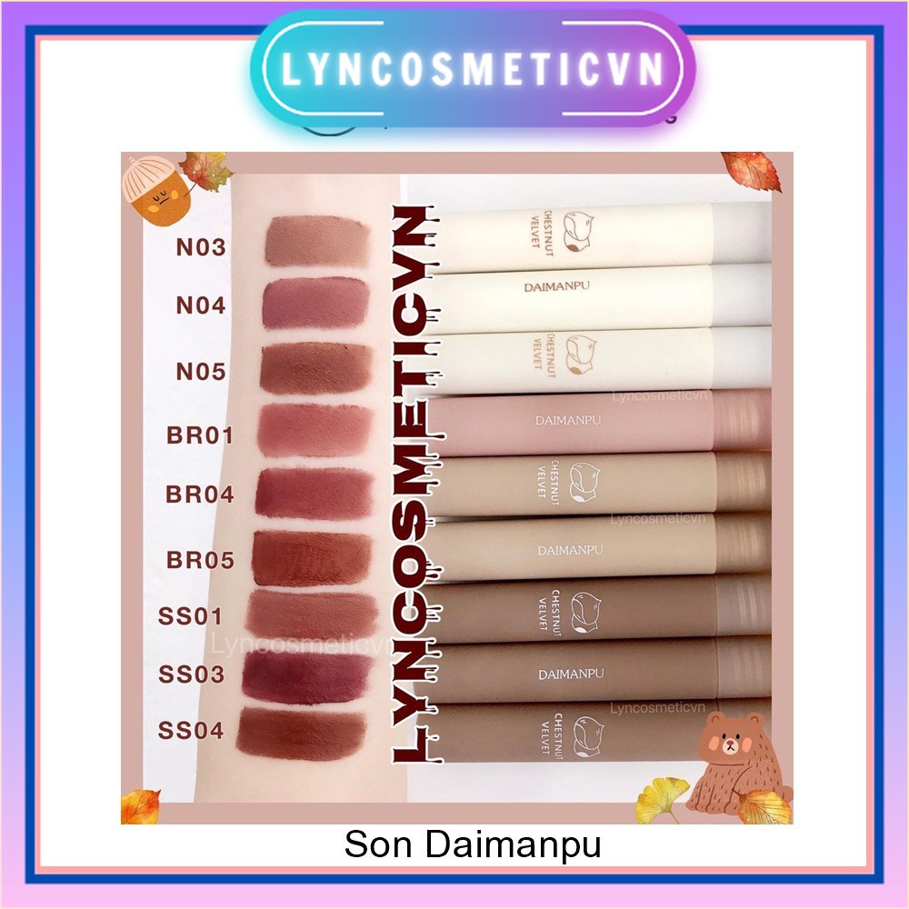 SON kem li mịn môi DAIMANPU