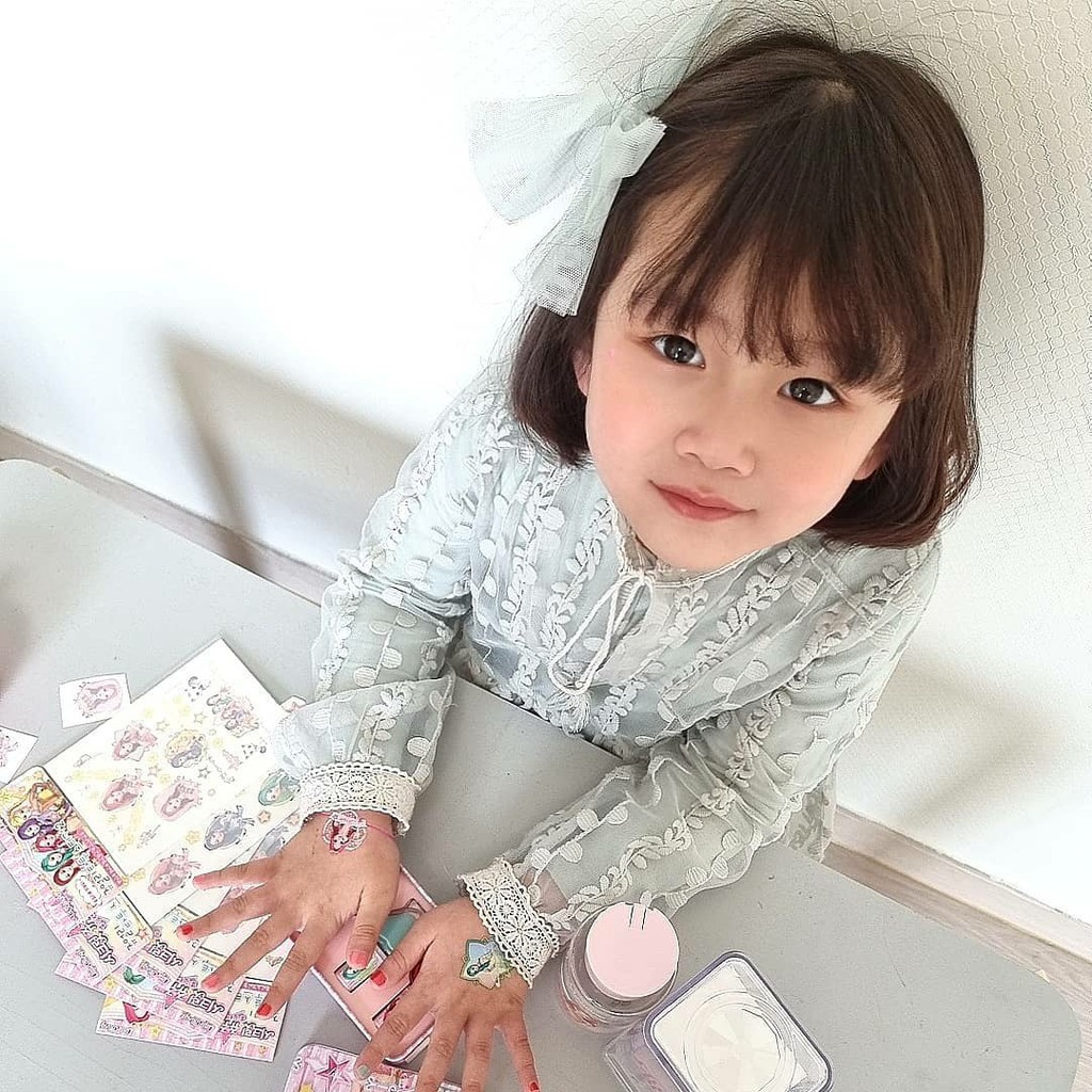 Set 4 hình dán sticker cho bé Little Bling Secret Jouju "Guardians of Star" Jewelry Tatoo Sticker