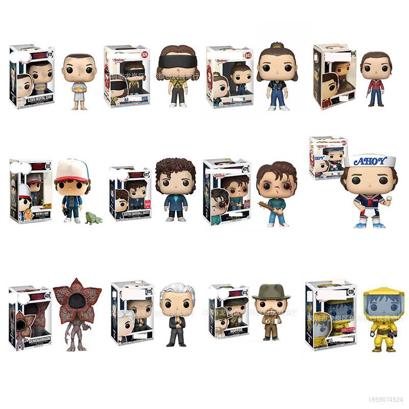 Funko POP Mô Hình Đồ Chơi Nhân Vật NANCY ELEVEN DUSTIN STEVE Trong Phim "Stranger Things"