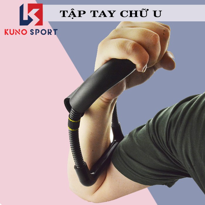 Dụng cụ tập cơ tay chữ U KUNO SPORT  tập cơ tay cổ tay hàng cao cấp