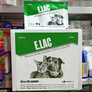 Men ELAC chống rối loạn tiêu hóa Chó Mèo 10g loại cao cấp thumbnail