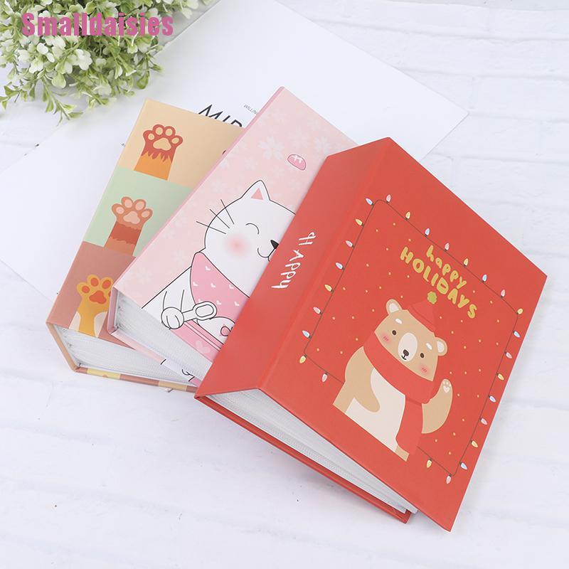 Album Ảnh 100 Ngăn 6 Inch In Hình Hoa Cúc Nhỏ Hoạt Hình