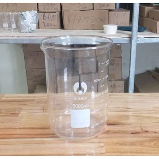 Cốc đong thủy tinh có chia vạch 5000ml