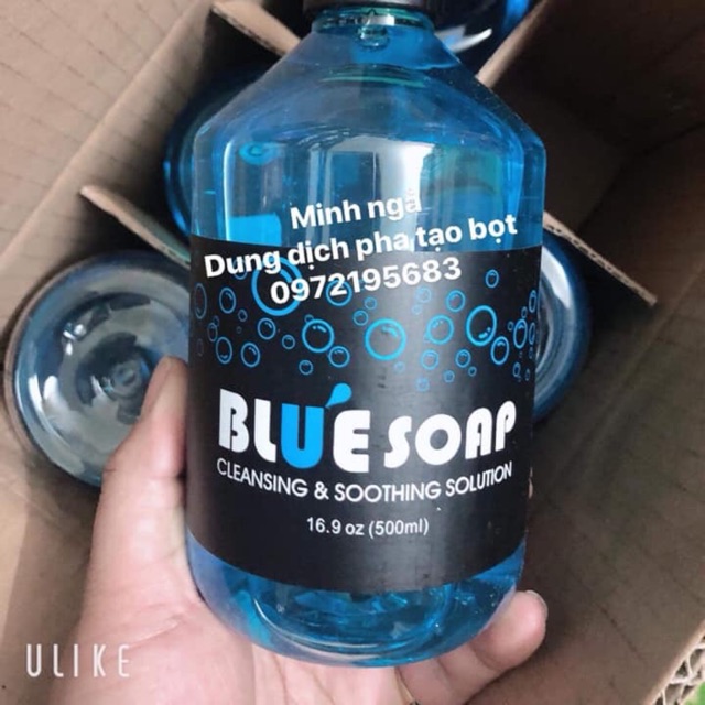 Blue soap lọ 500ml