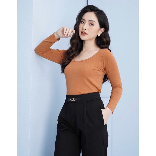 Quần baggy nữ cạp chun lưng cao tôn dáng chất UMI dày dặn co giãn tốt  đủ size 45-65kg