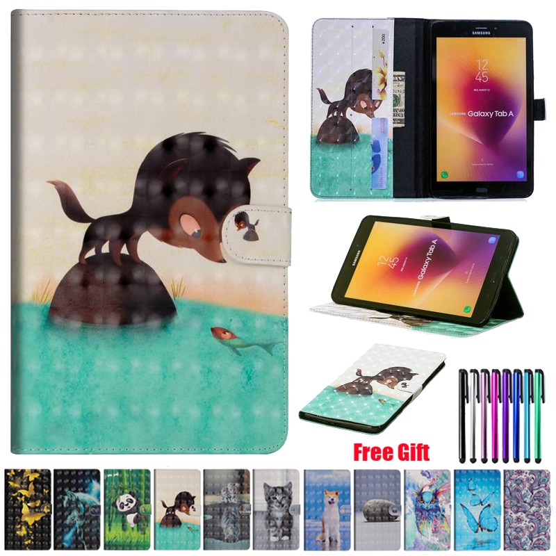 Bao da đựng máy tính bảng từ tính cho Samsung Galaxy Tab A 8.0 2017 SM-T380 T385