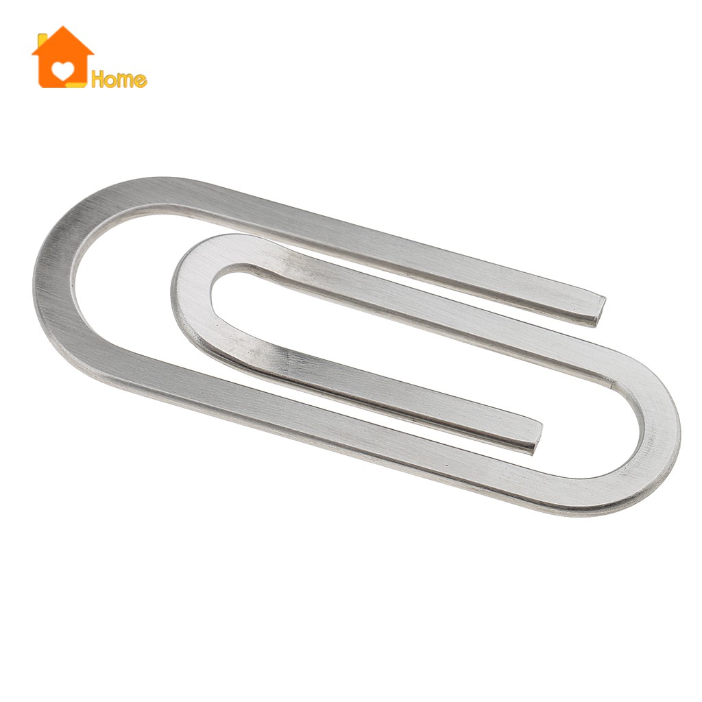 [Love_Home] Money Paper Clips Bookmark Memo Clip for Office School Supply Stationery