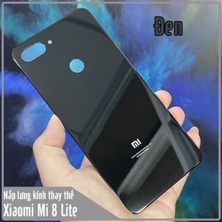 Nắp lưng kính thay thế cho Xiaomi Mi 8 Lite
