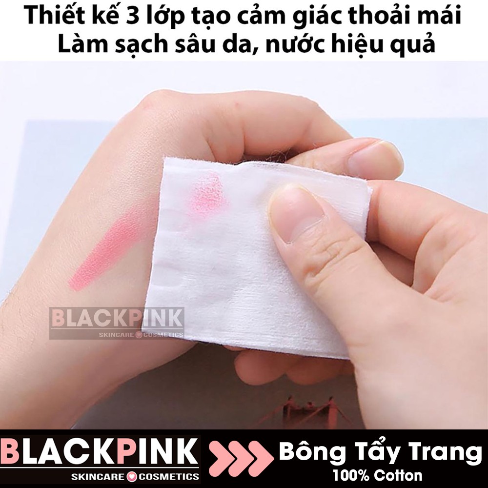 Bông tẩy trang Cotton Pads - chính hãng nội địa Trung (222 miếng) | BigBuy360 - bigbuy360.vn