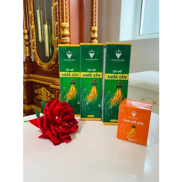Xịt huỷ mỡ nhân sâm