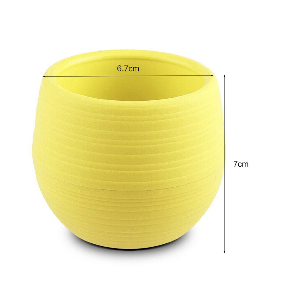 Chậu hoa nhựa mini dễ thương