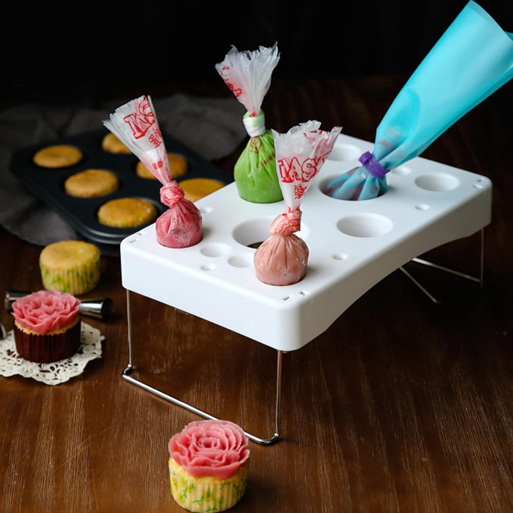 Accessory Cake Bags Tools Nozzle Baking Holder Fondant Pastry Stand Tips Plastic