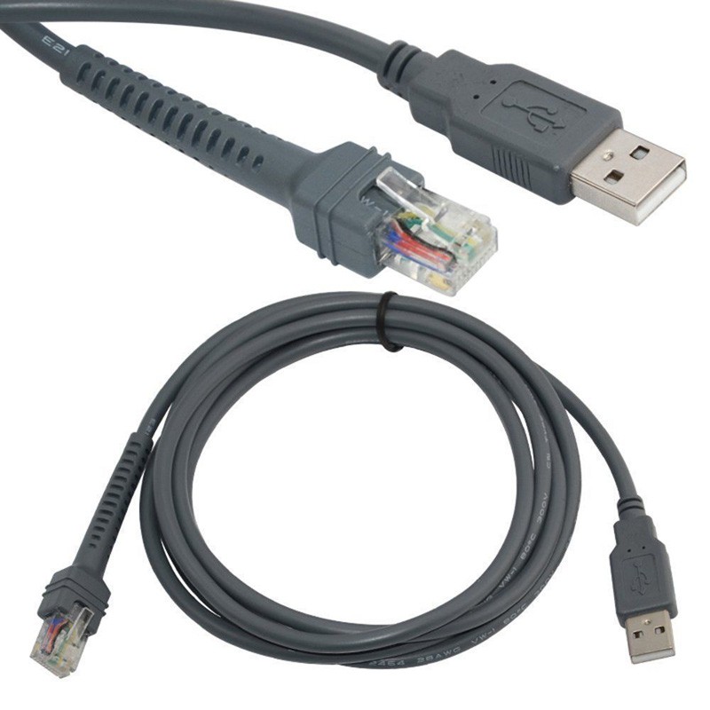 Cáp kết nối USB cho máy scan mã vạch LS1203 LS2208 LS4208 AP DS9208 chuyên dụng