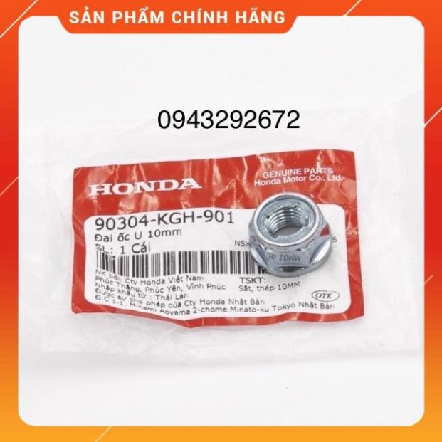 Đai ốc U10 mm bắt trục càng Dream Honda