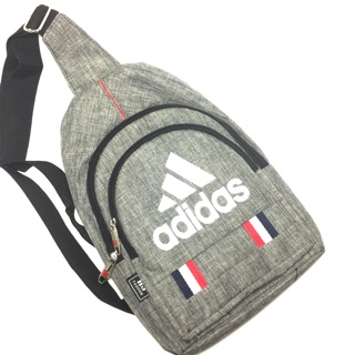 Túi đeo chéo adidas - màu xanh xám nhạt - đựng vừa ipad