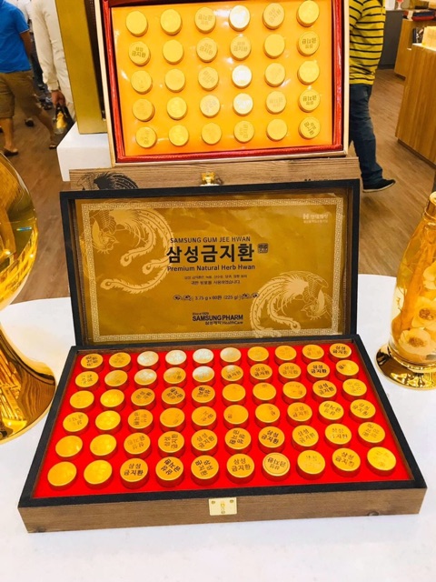 [SALE DUY NHẤT HÔM NAY] An Cung Ngưu Hoàng Hoàn Hàn Quốc, Hộp Gỗ 60 Viên [DATE 2022] | BigBuy360 - bigbuy360.vn