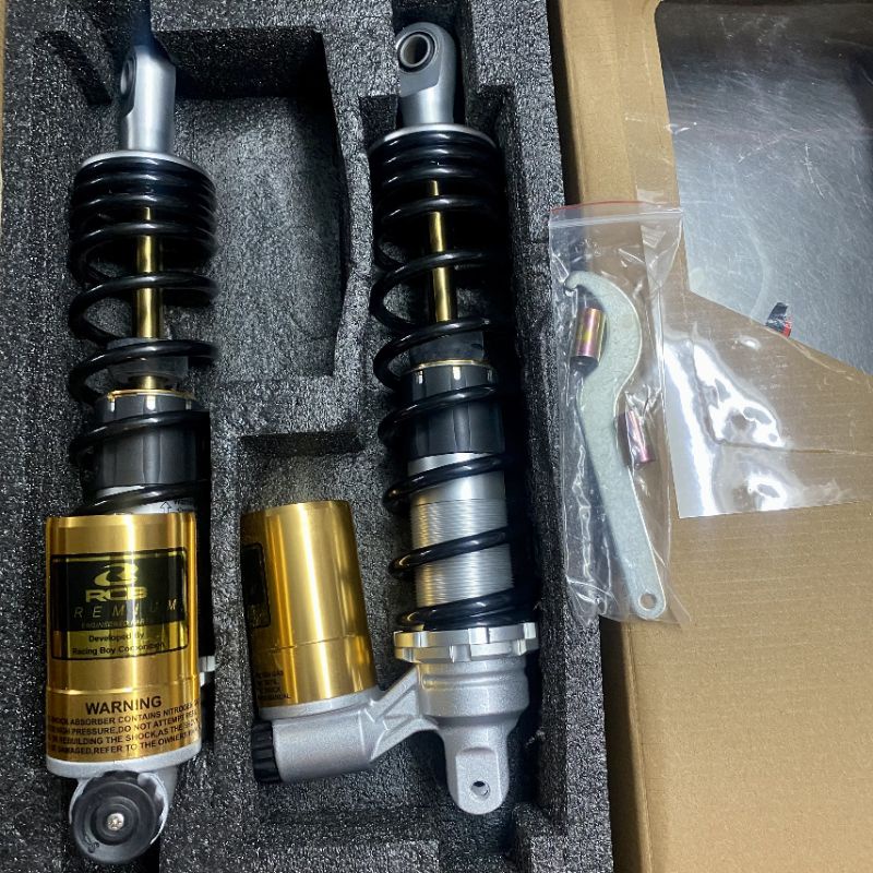 Phuộc nhún sau RCB cho các xe tay ga Ab Novo 4 5 6 Impulse Dylan Sh ý NVX PCX  ....