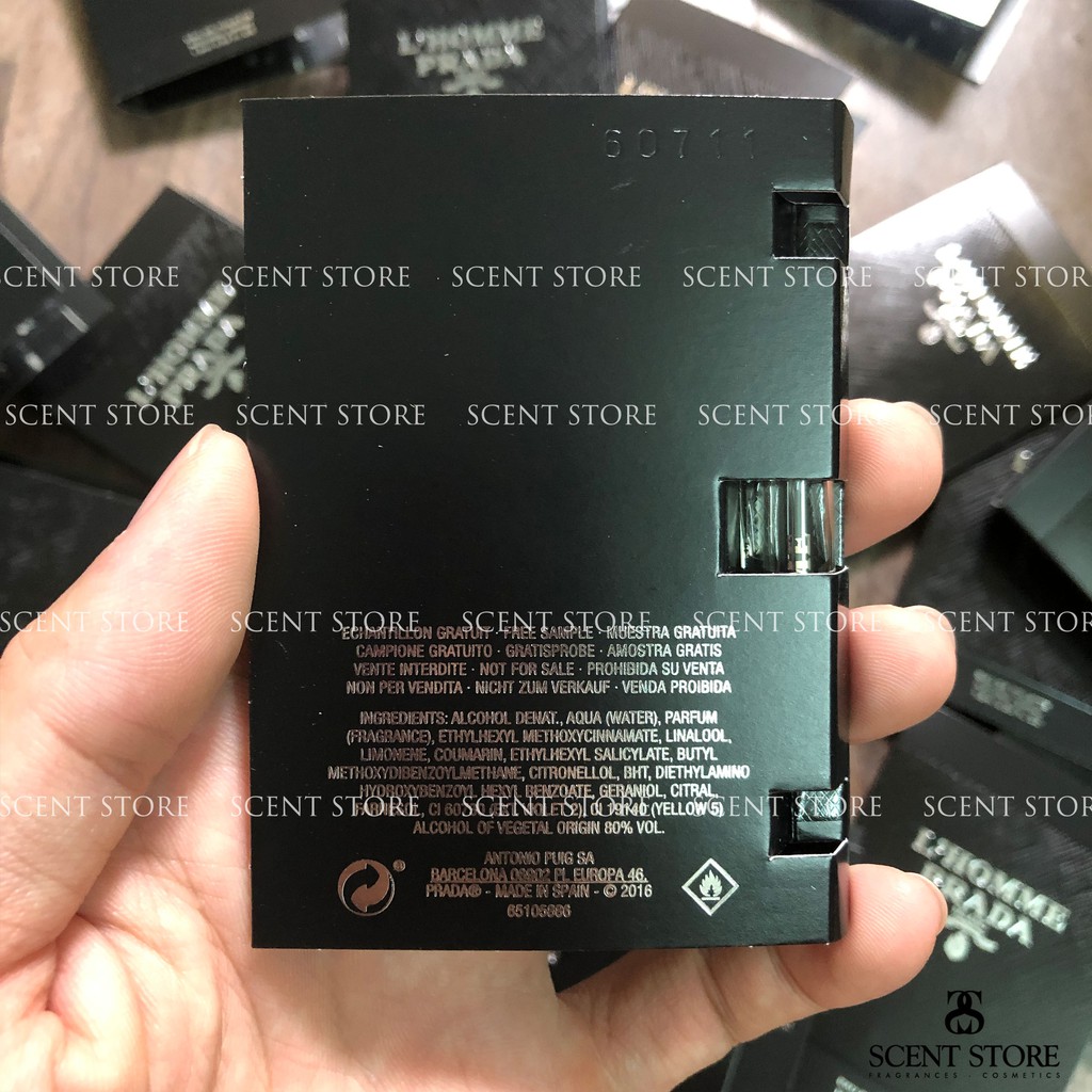 Scentstorevn - Vial chính hãng nước hoa Prada L'Homme [1.5ml] | Thế Giới Skin Care