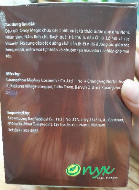 ✅ NHUỘM TÓC PHỦ BẠC THẢO DƯỢC ONYX 1 Gói / 25k (03/2022) | BigBuy360 - bigbuy360.vn