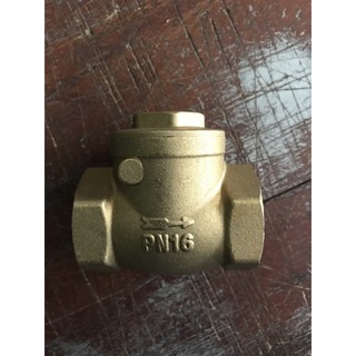 Van 1 chiều đồng thau lá lật Dismy