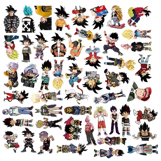 Bộ 50 miếng dán trang trí điện thoại/ guitar