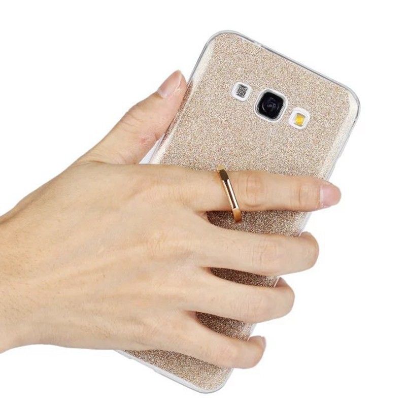 Ốp lưng kim tuyến có vòng nhẫn cho Samsung Galaxy A8 2015 a800