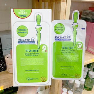 Mặt Nạ Tràm Trà Ngăn Ngừa Mụn MEDIHEAL Teatree Care Solution Essential Mask