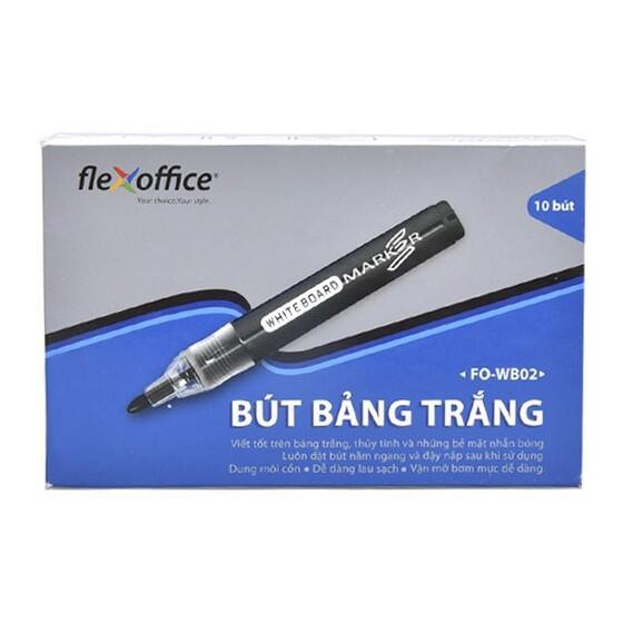 Bút lông bảng FO-WB02 Xanh (10 cây/hộp)