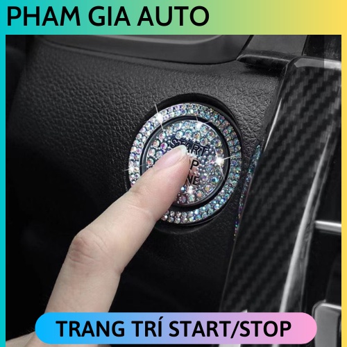 Trang trí nút Start/Stop xe ô tô