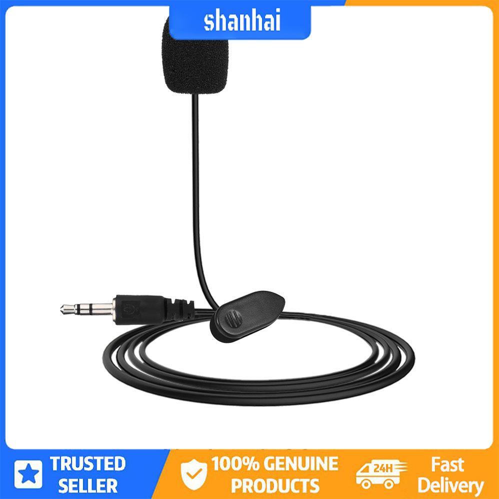 Mới 3.5mm Mini Studio Speech Microphone W / Clip cho PC Máy tính để bàn Máy tính xách tay | BigBuy360 - bigbuy360.vn