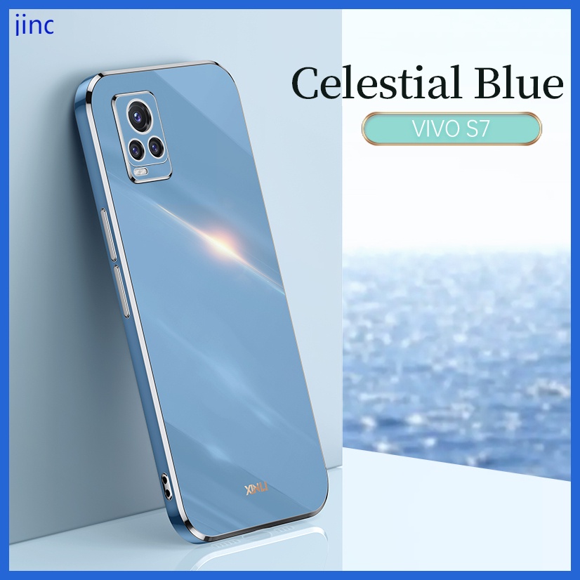Ốp lưng Vivo Y21 V20 V21 SE Pro case Vỏ điện thoại chất lượng cao mạ vàng sang trọng