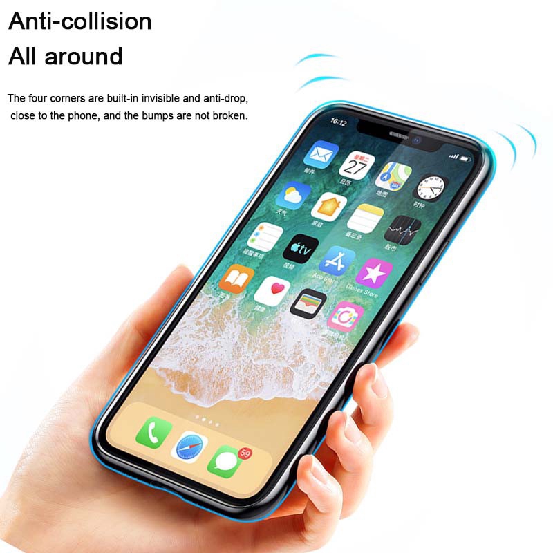 Ốp điện thoại silicon mềm trong suốt sang trọng dành cho compatible for iPhone 11 Pro Max XR X XS Max 7 8 6 6S Plus